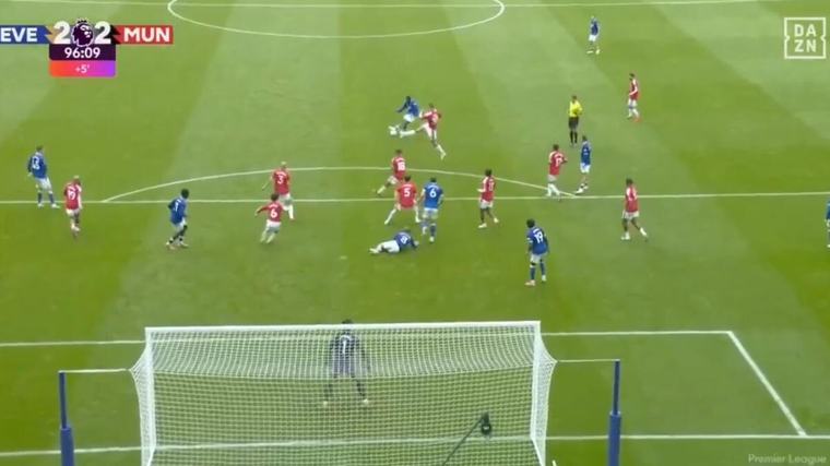 Golaço aos 90'+6' impediu vitória do United em casa do Everton. Ora veja Internacional