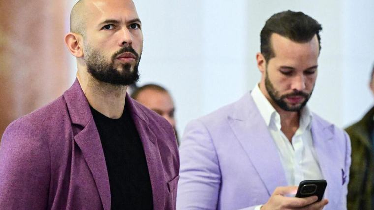 Influenciador Andrew Tate e irmão acusados de tráfico de menores e outros crimes