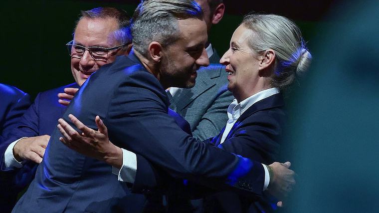 Vitória da AfD: França alerta para "sinal muito preocupante", enquanto extrema-direita europeia celebra