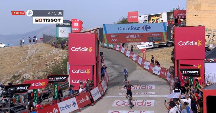 Vuelta: Brenner vence em La Pandera e Mas reforça vermelha